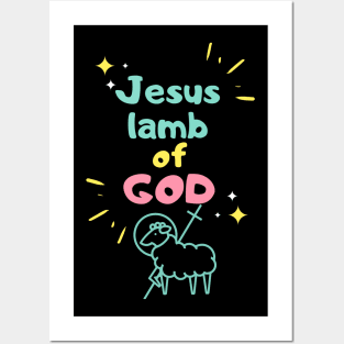 Jesus Lamb Of God Posters and Art